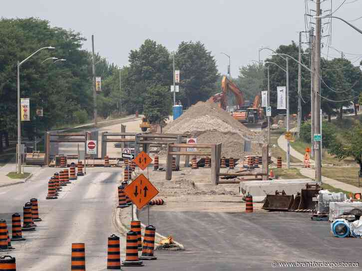 City provides weekly update on downtown Brantford road closures