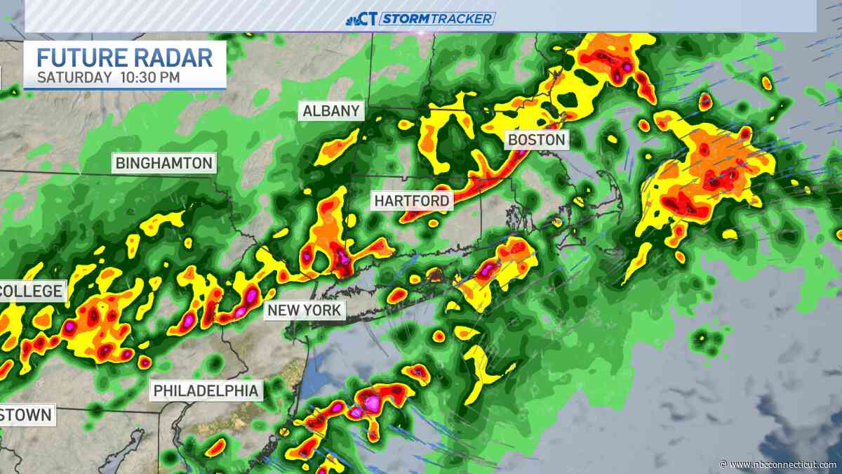 Tracking the potential for strong thunderstorms on Saturday