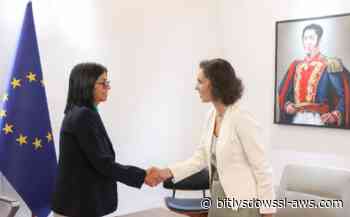Delcy Rodríguez y comisaria de la Unión Europea se reúnen para coordinar la reconstrucción
