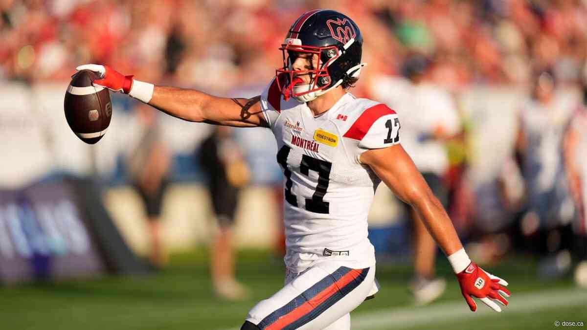 A Returnee to the Alouettes