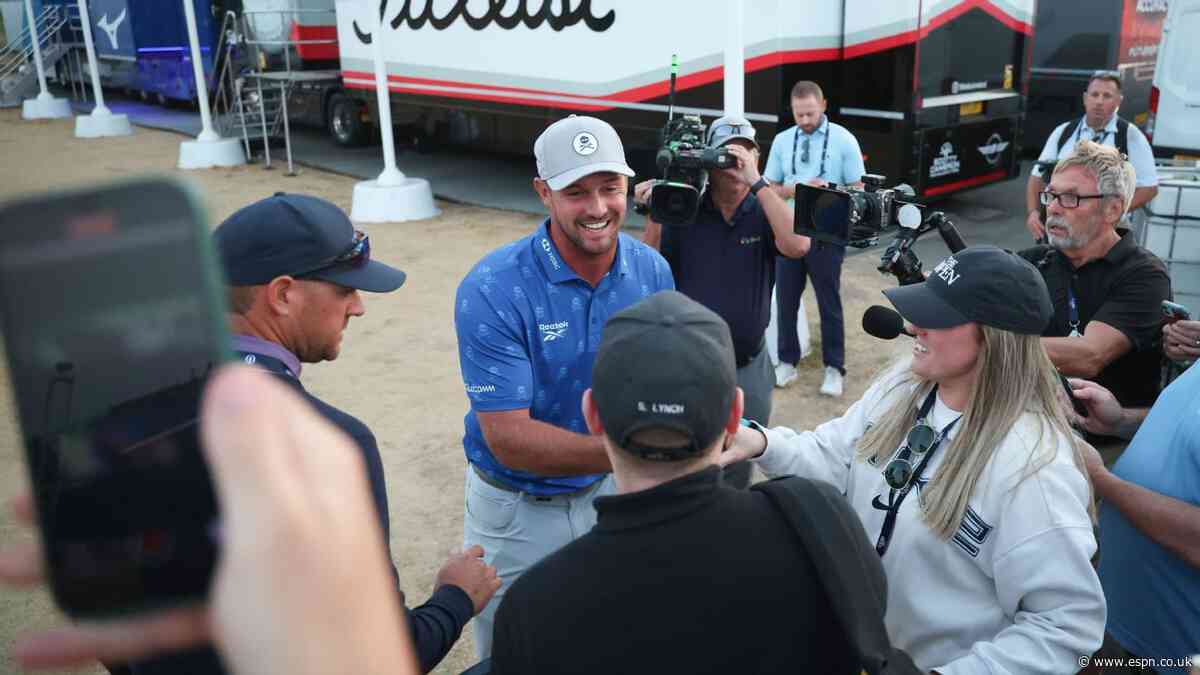 2-shot penalty stalls DeChambeau's Day 2 surge