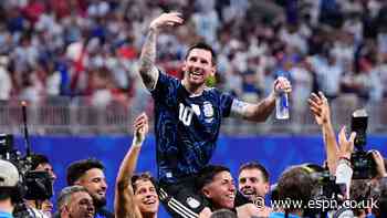 Why Messi is the best player at the World Cup -- and the best male athlete of all time