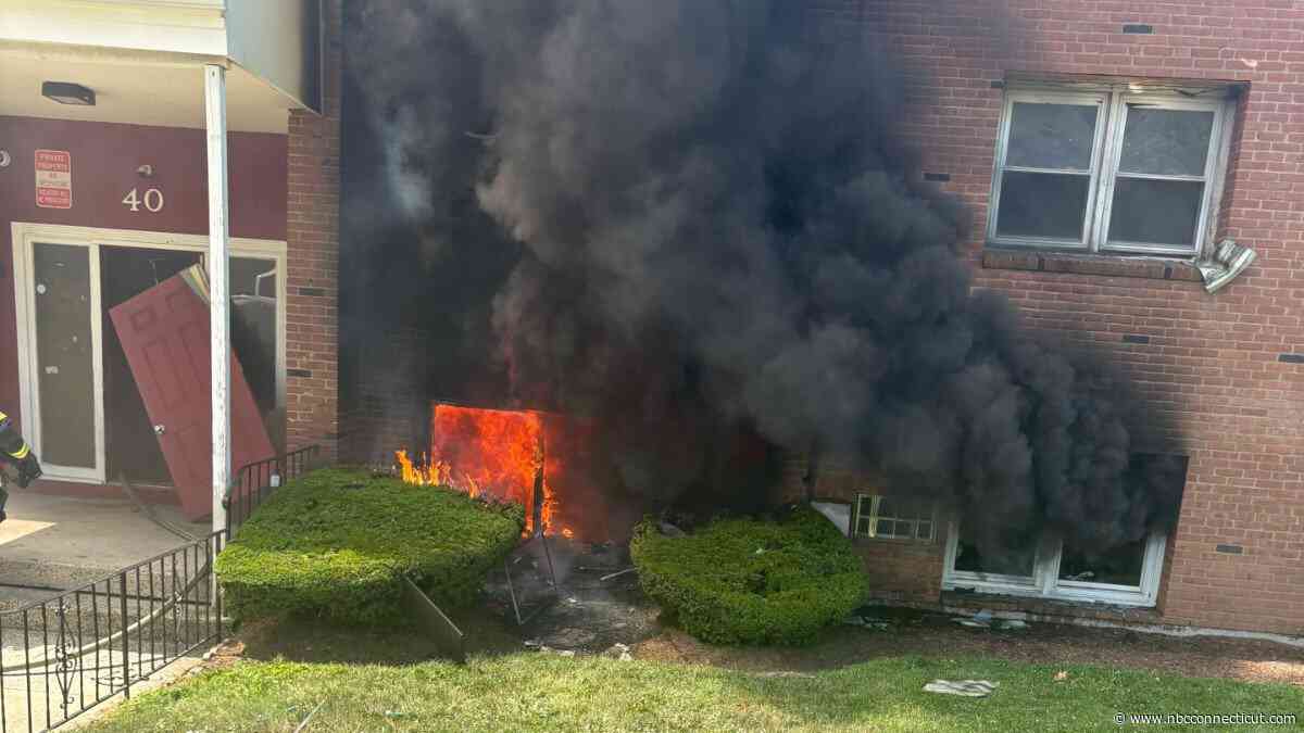 Several people rescued from fire in New Haven apartment building