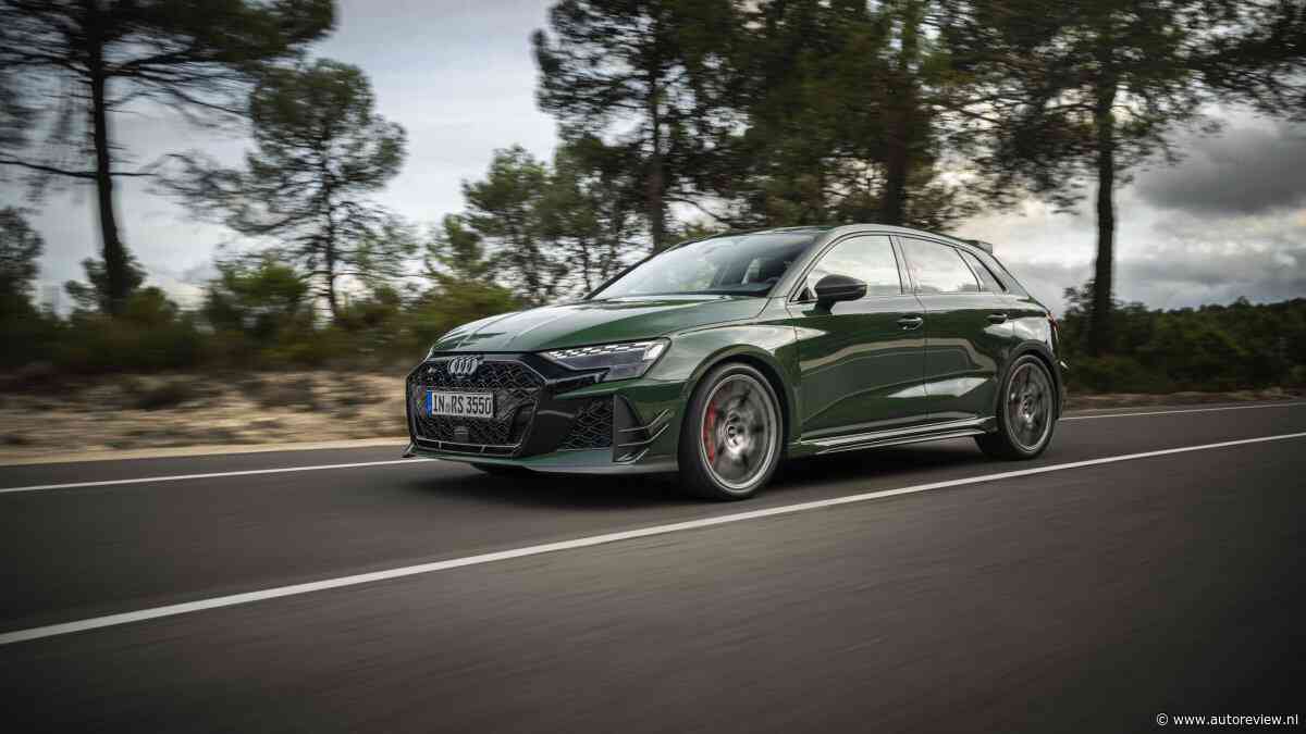 Review Audi RS 3 competition limited: zo neemt Audi afscheid van zijn magische 5-cilinder