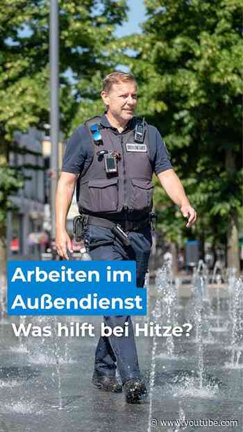 Hitze - Arbeiten im Außendienst