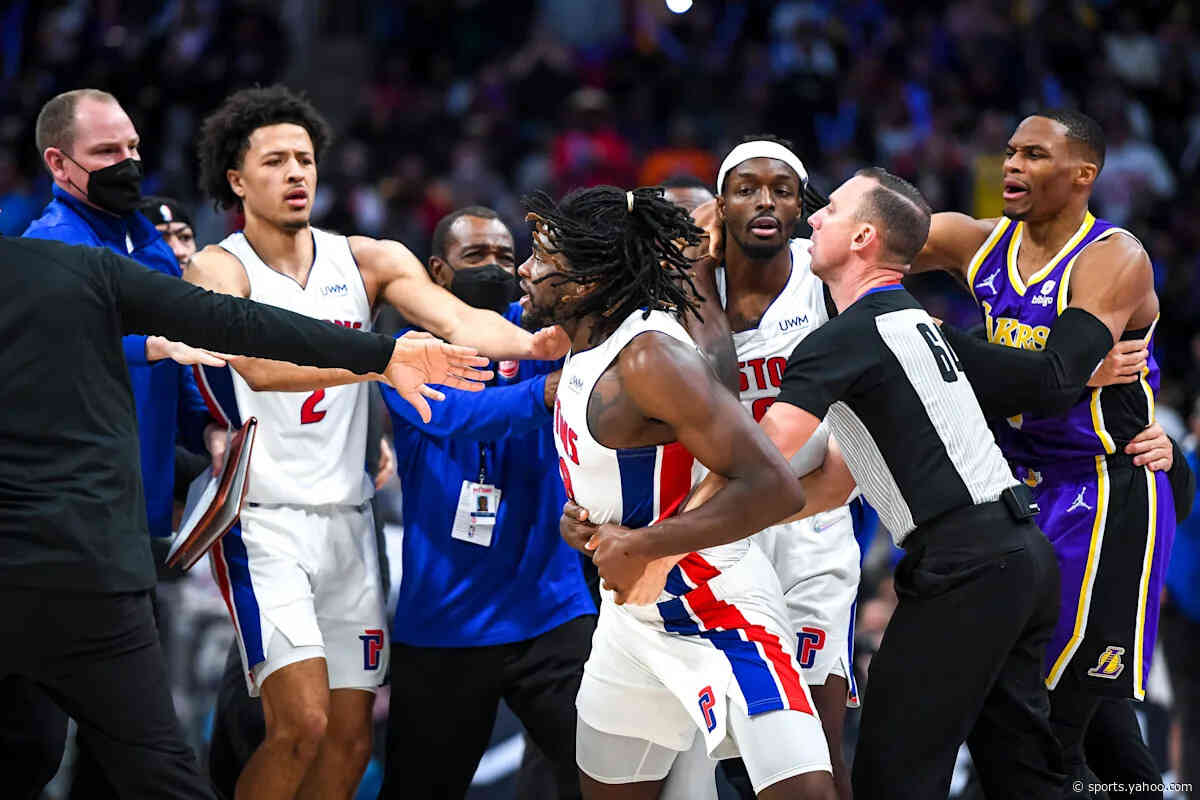 LeBron James reminisces about 2021 fight, ejection with Isaiah Stewart