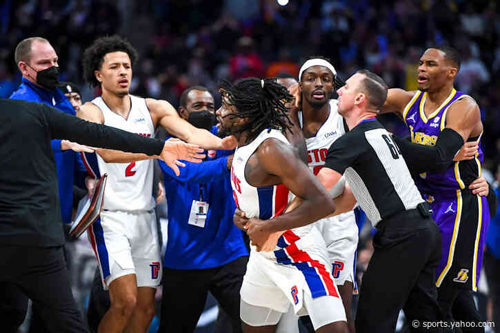 LeBron James reminisces about 2021 fight, ejection with Isaiah Stewart