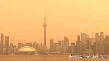 Massive wildfires rage across Canada