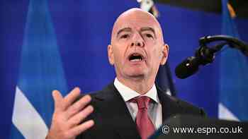 Infantino: World Cup showed fans 'future of unity'...
