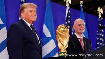 Now DONALD TRUMP slams Thomas Tuchel's 'unusual' tactics: US President bizarrely takes aim at England boss for playing 'great guy' Harry Kane 'in defence'