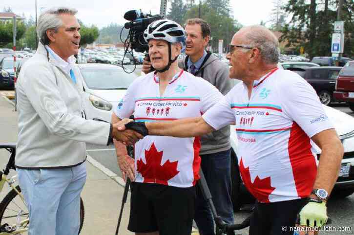 $53K from touring cyclists strengthens perinatal care at Nanaimo hospital