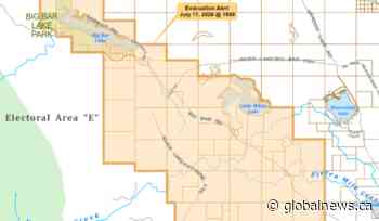 Evacuation order issued for area near Big Bar Lake due to aggressive wildfire