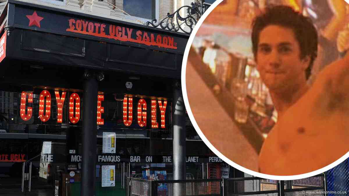 Hollywood star's 'rowdy' Cardiff night out in Coyote Ugly reliving his own famous movie