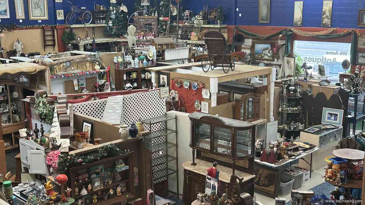 Three floors of Sherman's Antiques collectibles up for auction