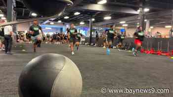 Big man camp in honor of one great big man