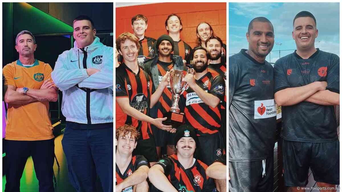 ‘That’s insane’: Crazy story of how Aussie Sunday league team went viral... and even Kewell loves them