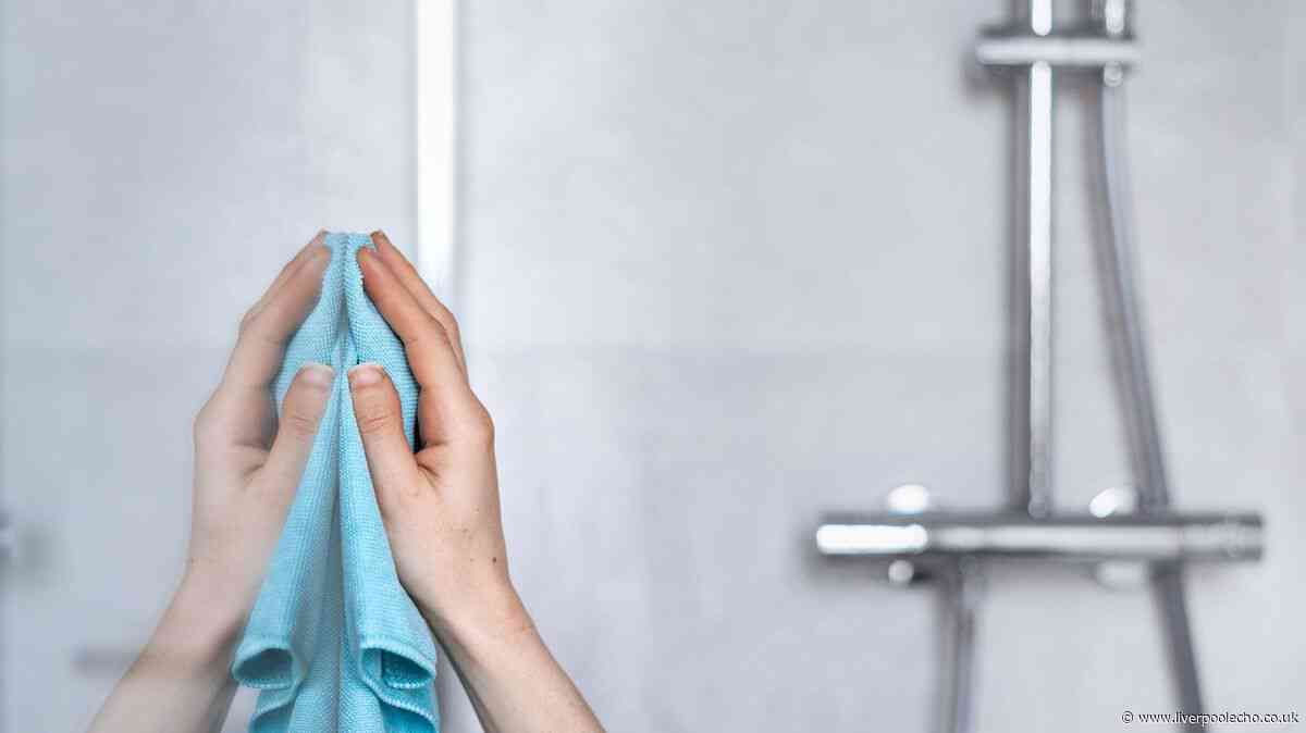 Cleaner says 'forget everything' but a £1.50 Home Bargains spray to get rid of shower limescale