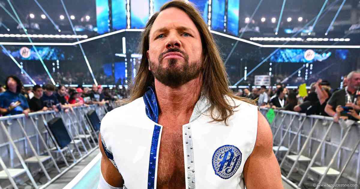 AJ Styles Offers Blunt Solution to WWE SummerSlam Ticket Sales Concerns