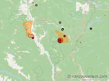 B.C. wildfires: More than 100 Big Bar Lake properties under evacuation order as wildfire approaches