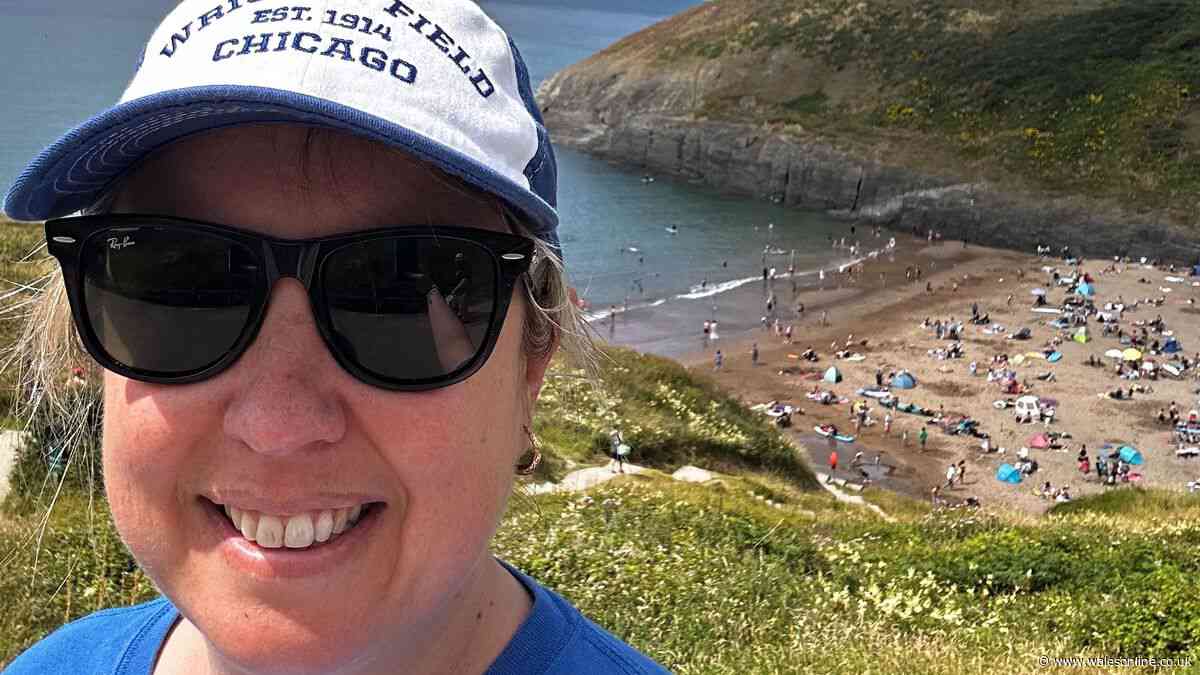 Do not go to this Welsh beach where dolphins swim in crystal clear waters that beat the Caribbean