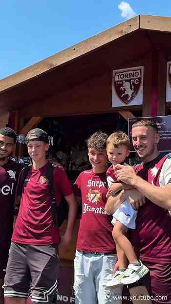 Meet&Greet con Aboukhlal e Ismajli! 😍✍️ #torinofc #seriea