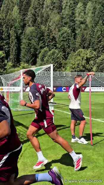 Stamattina ripetute di 1000m🏃‍♂️⏱️ #torinofc #seriea #allenamento