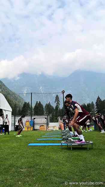 Altra mattinata di allenamenti 🏃‍♂️ #torinofc #seriea #ritiro