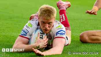 Eckersley hat-trick as Wigan sink Huddersfield