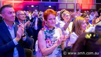‘We are a threat’: What leaked audio of Pauline Hanson at right-wing dinner reveals about her plans