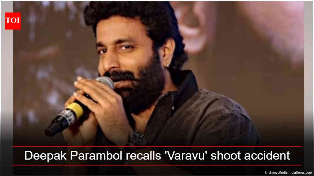 Deepak Parambol recalls 'Varavu' shoot accident