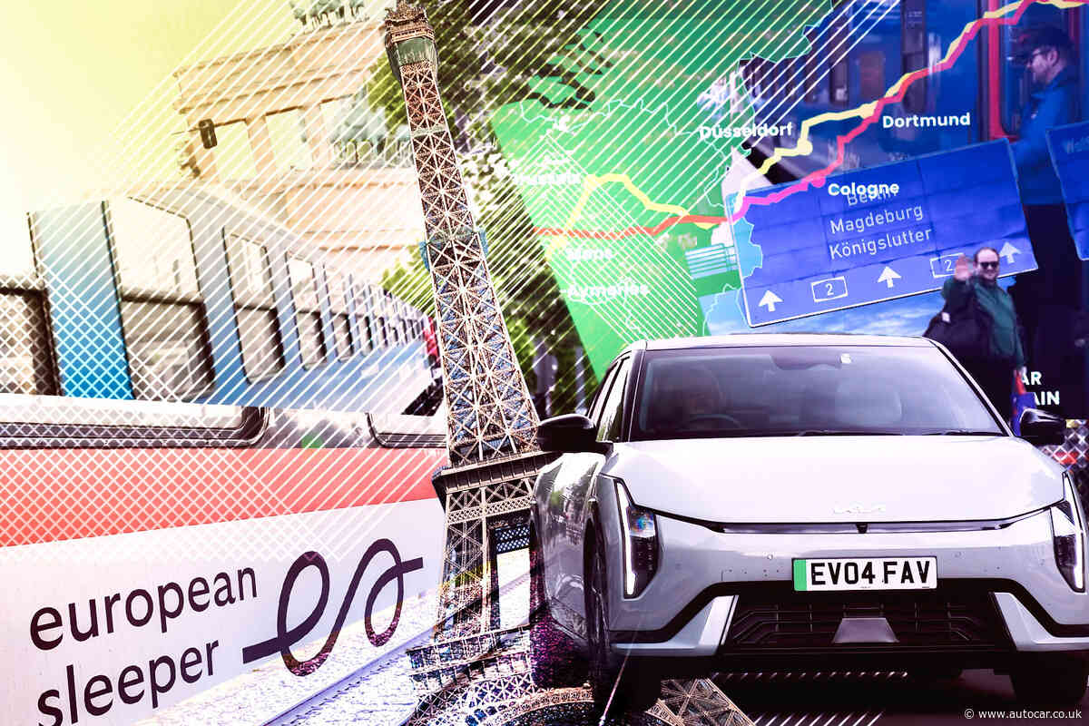 Kia vs train: Can an EV win 650-mile race from Paris to Berlin?