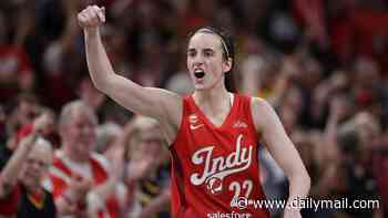 Caitlin Clark makes WNBA history with sensational display for Indiana Fever... in wake of on-court meltdown and punch drama