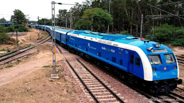 How does a hydrogen train work?