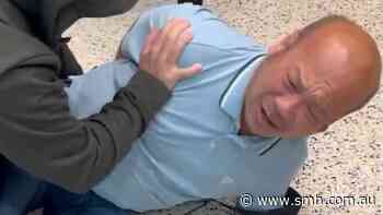 Australian tackled and handcuffed at US airport for 'overstaying'