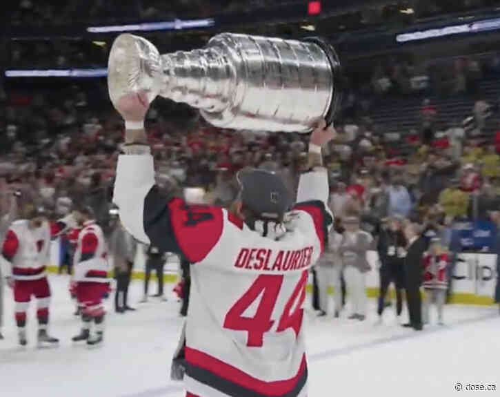 If Nicolas Deslauriers’ name hadn’t been on the Cup, “there would have been a mutiny.”
