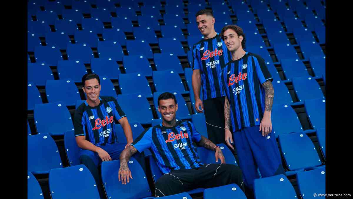 Atalanta Home Kit 2026/27 | Il behind the scenes dello shooting 📸