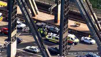 Man dies after horror crash on iconic Harbour Bridge in Sydney