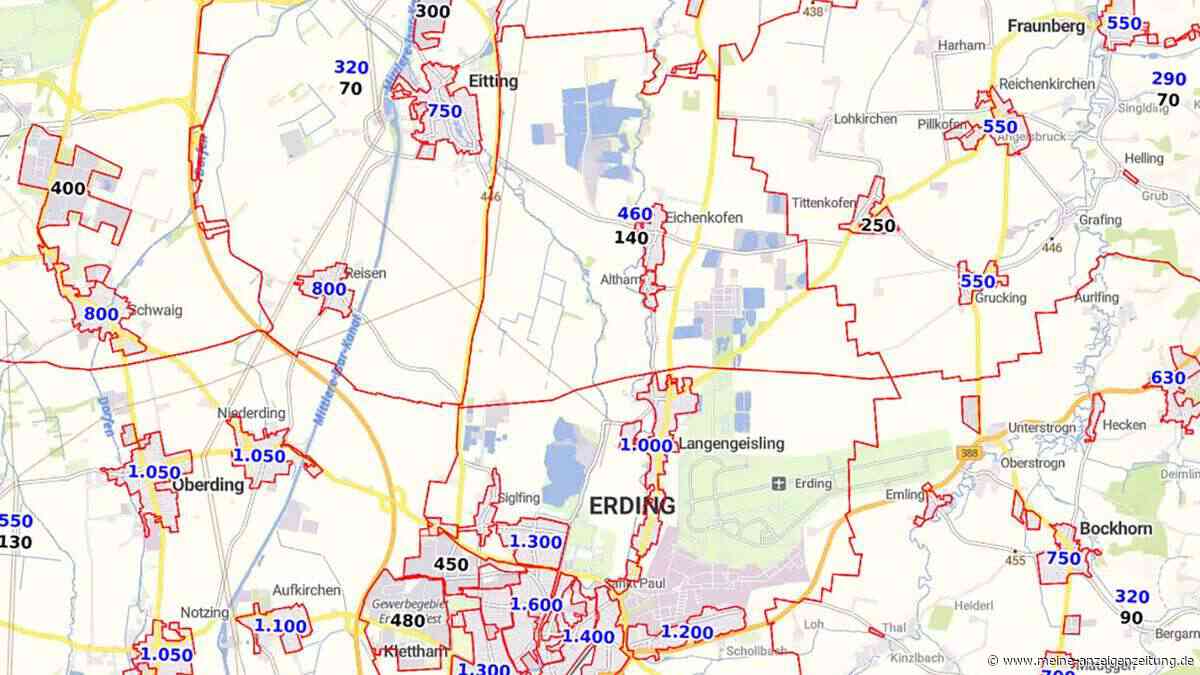 Bodenrichtwerte in Erding sinken um 20 Prozent – das sagt ein Makler