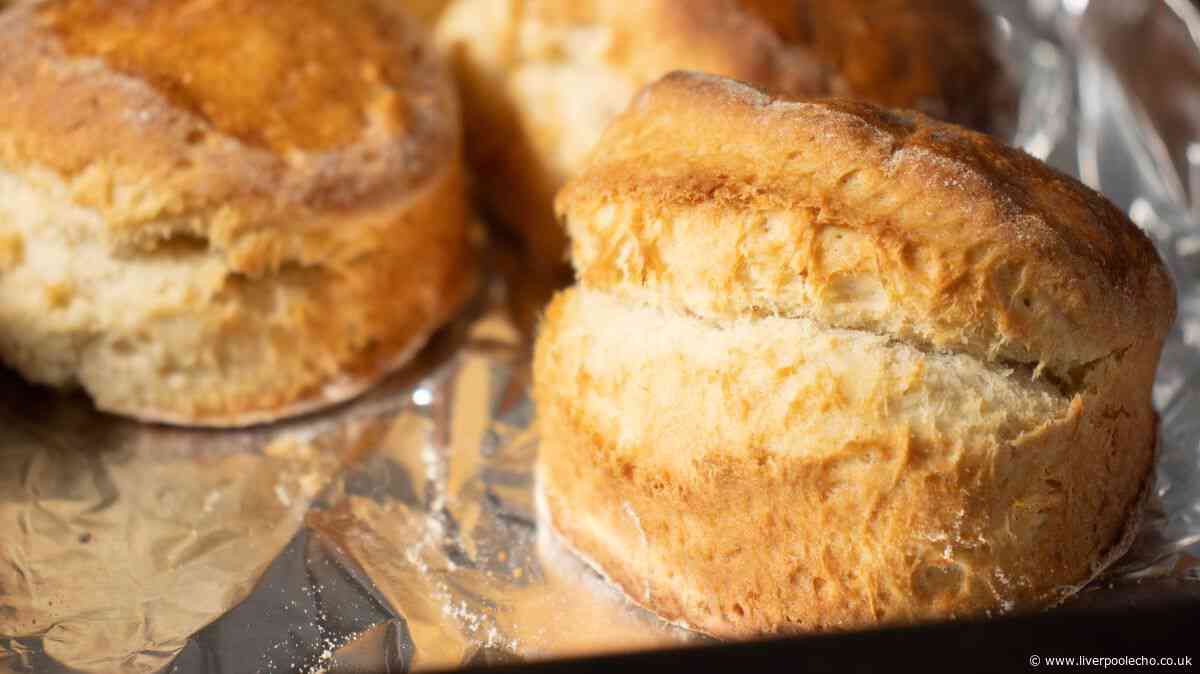 Homemade scones come out the oven lighter and fluffier with only 3 ingredients cook loves