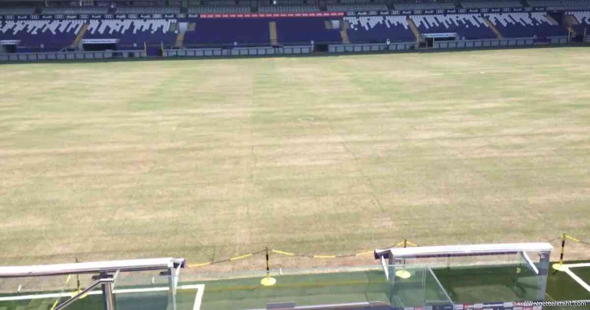 Weeral zorgen bij Anderlecht over - compleet nieuwe - grasmat: zelfs Europees uitwijken was een optie