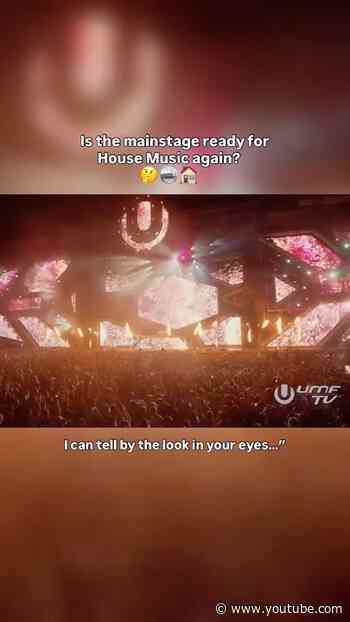 Do we need more House Music on the mainstage?👇🤔 My full @UMFTV Europe set is up! Enjoy!🕺🏻🙌❤️‍🔥