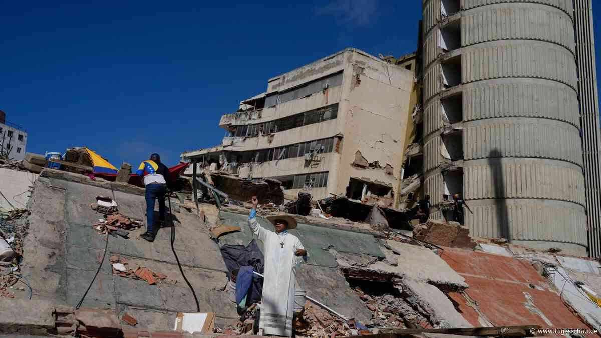 Zahl der Erdbeben-Toten in Venezuela steigt auf mehr als 5.000