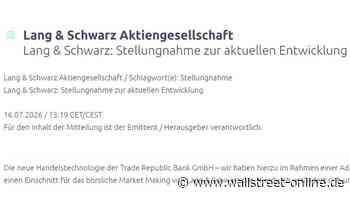Community-Rückblick: Nach 50 %-Kursverlust: So bewerten wO-User das neue Statement des L&S-Vorstands