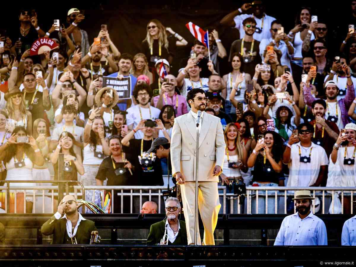 Bad Bunny a Milano per una noche latina. "Stasera siamo tutti portoricani"