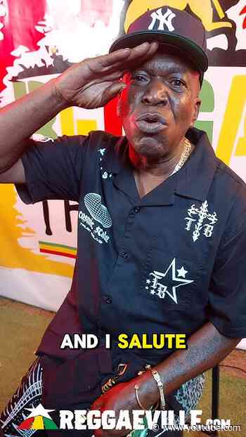 BARRINGTON LEVY backstage in Martinique @ Reggae Therapy Festival 2026 🔥