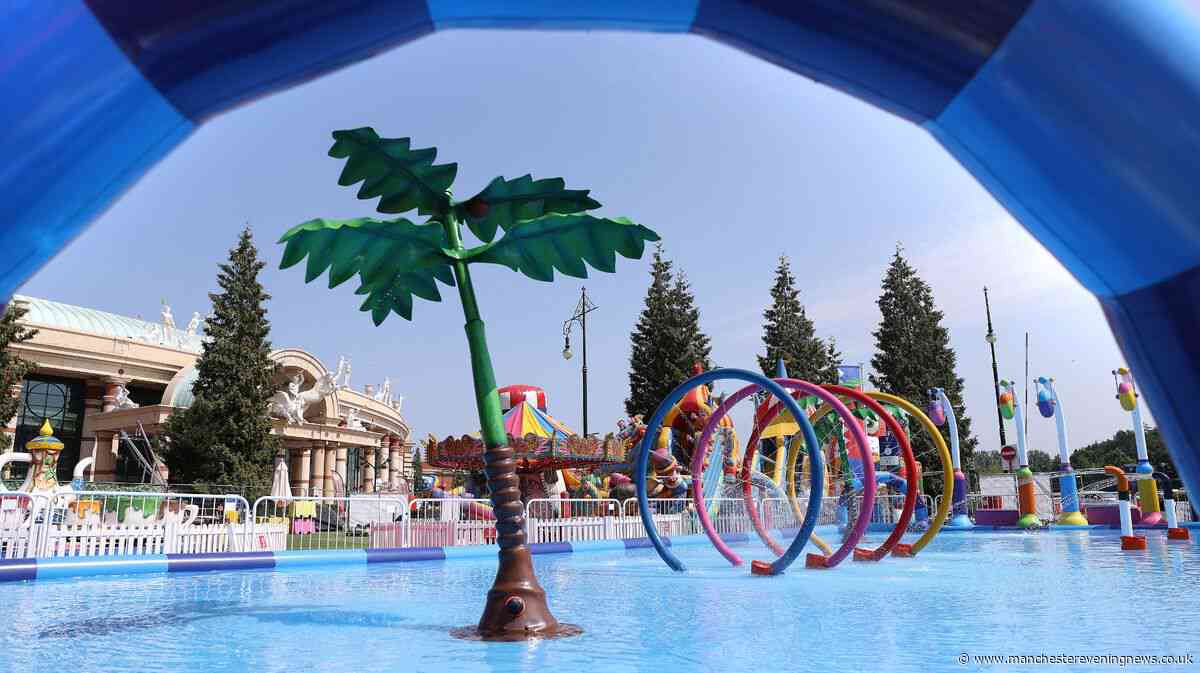 Take a look inside Trafford Centre's Summer Fair, beach and £2.75 splash pool