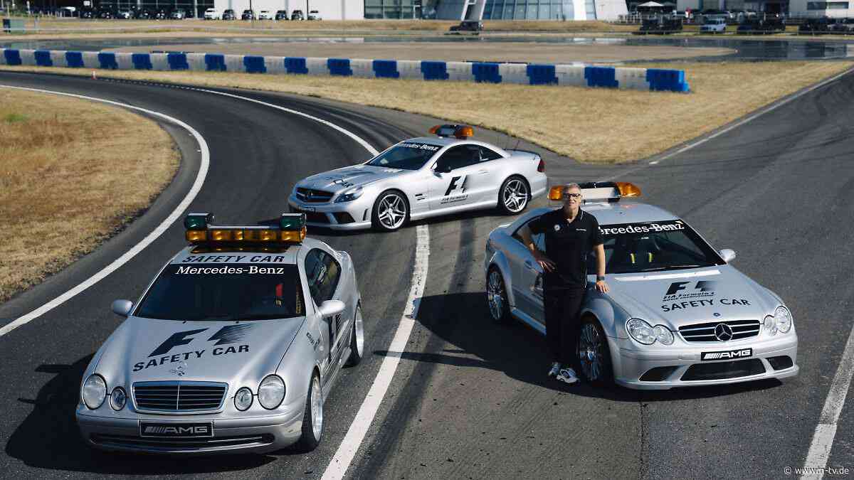 Alle original: Unterwegs mit den Mercedes-Safety-Cars CLK 55 AMG und 63 Black Series