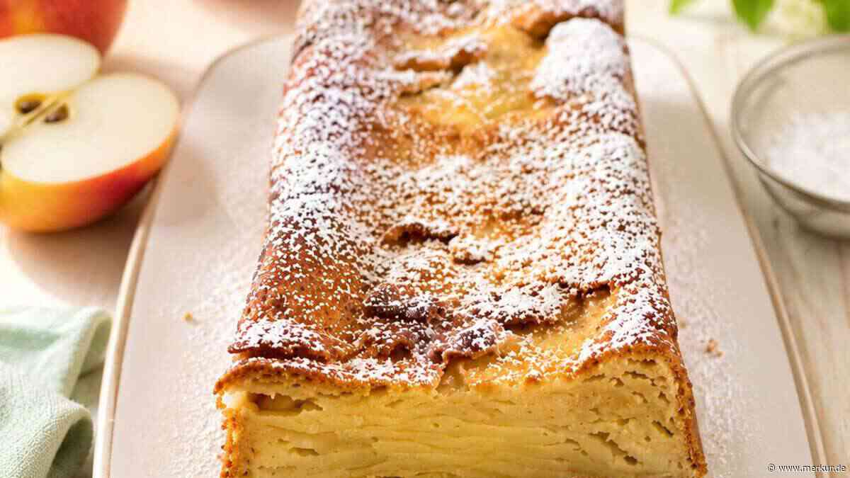 Der virale Apfelkuchen mit dem überraschenden Schichteffekt