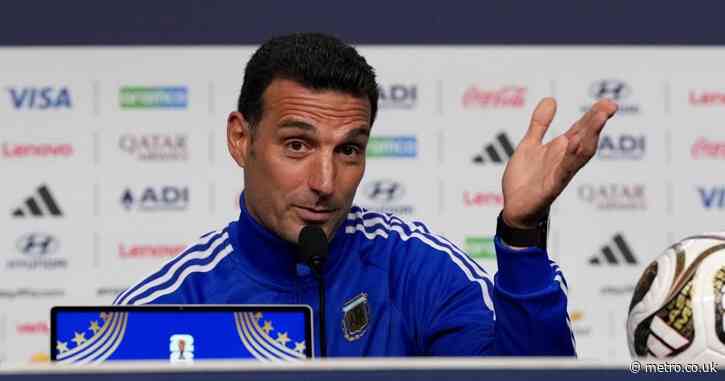 Argentina boss Lionel Scaloni complains to FIFA and claims Spain have unfair World Cup final advantage