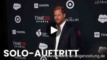 Prinz Harry ohne Meghan in New York: seltenes Solo bei „Time100 Sports“-Gala